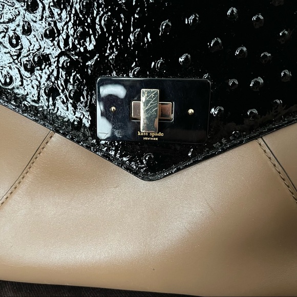 Kate Spade Beige and Black Purse - Picture 6 of 7